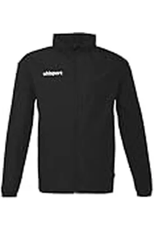 Uhlsport Fotboll Essential allvädersjacka, allvädersjacka, regnjacka, utomhusjacka med huva för spelare och tränare, , L