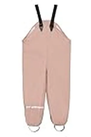 CeLaVi Unisex basic regn overall återvinning PU regnbyxor, dimros, 120, , 120