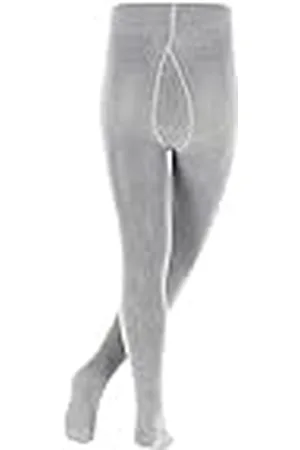 Falke Unisex barn stickade strumpbyxor 13645 Family TI, grå (Light Grey 3400), 80–92