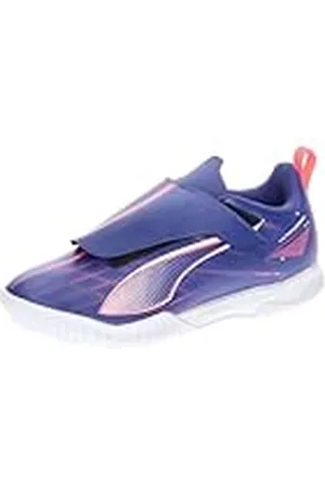 PUMA Unisex Ultra 5 Play V TT JR fotbollssko, Lapis Lazuli White-Sunset Glow, 33 EU, Lapis Lazuli White Sunset Glow, 33 EU