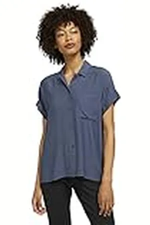 TOM TAILOR Mine to five Damer Kortärmad blus 1025581, , 34