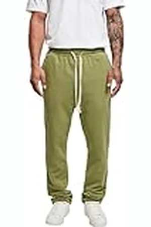 Urban classics Sportbyxor för män av ekologisk bomull organic Low Crotch sweatpants, joggingbyxor för män i 2 färger, storlekar S – XXL, , M