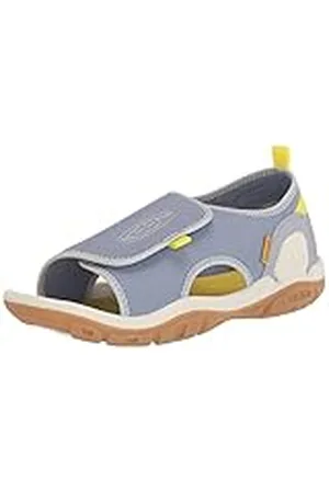 Keen Unisex barns knut flod öppen tå sandal, Grå - - 30 EU
