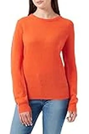 SPARKZ COPENHAGEN Dam ren kashmir O-hals pullover jumper, , XS
