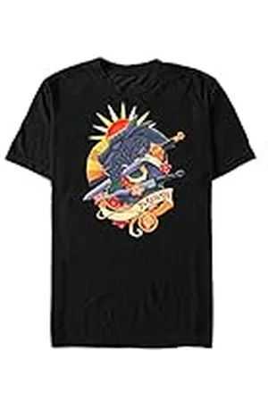 Disney Unisex Mulan Great Stone Dragon Organic kortärmad T-shirt, , S