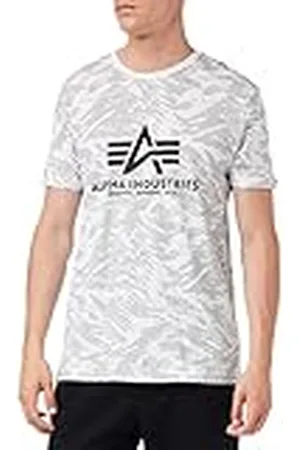 Alpha Industries Herr Basic T Camo kortärmad skjorta, , S