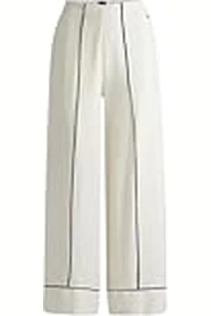 HUGO BOSS Brenda_Pants Pyjamasbyxor, öppen vit 118, L till dam, , L