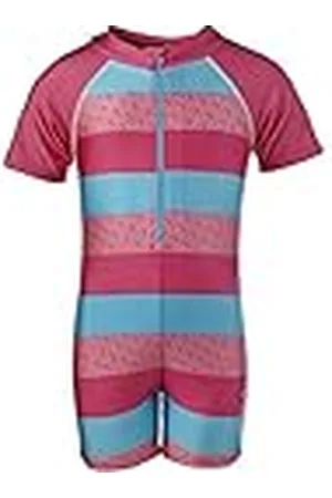 LEGO Wear Wear flicka ett stycke duplo Sun AMIN 519 -Overall kort ärm LSF 50+, randig