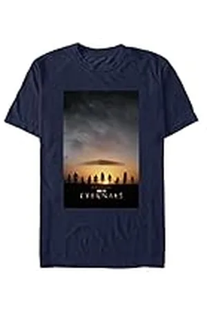 Marvel Unisex The Eternals Eternals affisch ekologisk kortärmad T-shirt, , M