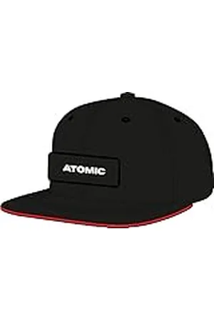 Atomic Racing Flag Label | Twill Fabric| Special Patch Design Black OSFA, , En Storlek