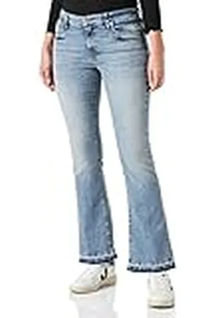 7 for all Mankind Dam Bootcut Tailorless Decade jeans, , 23