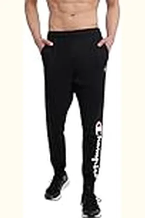 Champion Herr-joggingbyxor, lätta loungebyxor, grafiska Jerseybyxor för män, 31 tum (79 cm), XXL