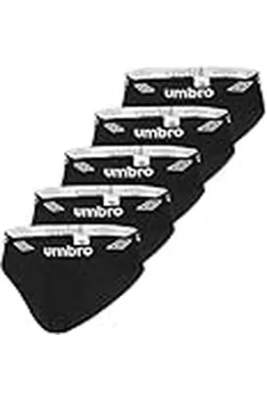 Umbro 100% bomull underkläder för män, perfekt passform, trevlig och naturlig (5 st), , XL