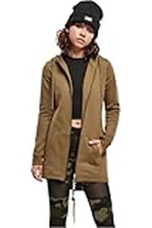 Urban classics Damsweatshirt, jacka, sweatshirtparkas, huvtröja med dragkedja, finns i över 10 färger, storlek XS till 5XL, , XS