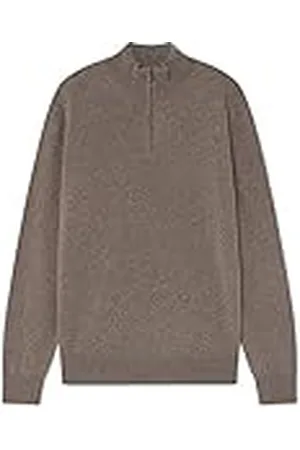 Hackett Hzip Jumper i ull för män, , S