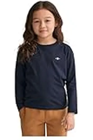 GANT Unisex barn Shield Ls T-shirt, , 110-116
