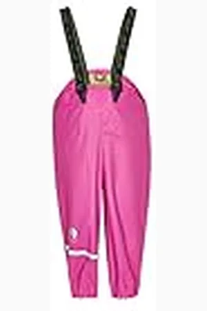 CeLaVi Regnbyxor för flickor, Rosa (Real Pink 546), 100 cm