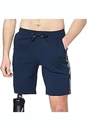 Tommy Hilfiger HWK pyjamasshorts för män, Blå (marinblå blazer 416), S