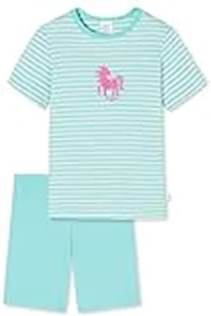 Schiesser Mädchen Schlafanzug Set Pyjama kurz - 100% Organic Bio Baumwolle - Größe 92 bis 140
