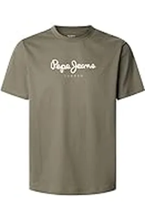 Pepe Jeans Herr EGGO N T-shirt, grön (STEN GRÖN), XL, , XL