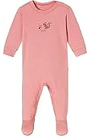 Schiesser Baby flicka sparkdräkt med fot småbarn-pyjamas, , 80 cm