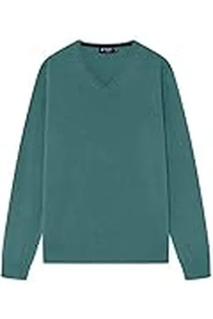 Hackett Herr ull Cash Mix V tröja, , S