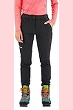 Salewa Puez Dolomitic 2 DST W Reg PNT byxor för kvinnor, mörkläggning (svart out), 48, , 48 SE