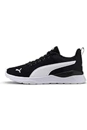 PUMA Anzarun Lite JR sneaker för barn, Svart - svart Vit - 36 EU