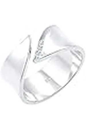Elli Diamore damring 925 sterlingsilver rhodinerad diamant 0,06 ct rundslipning 0605671916 e silver, 58 (18,5), colore: , cod. 0605671916_58