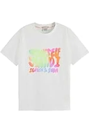 Scotch&Soda Dam regular fit front konstverk T-shirt, , XL