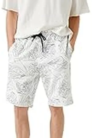 Koton Herr Slim Fit tryckta shorts, , S