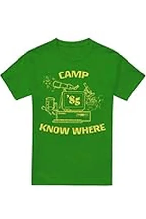 Stranger Things – Camp Know Where 1989 unisex t-shirt, grön ( , XXX-Large, , 3XL