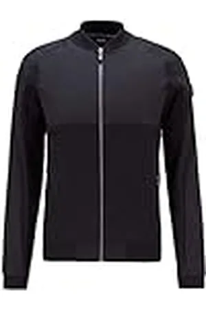 HUGO BOSS Zaytona cardigan tröja för män, , L