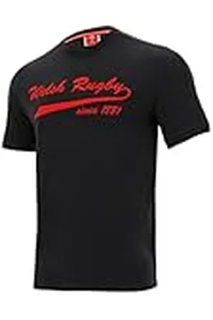 macron Welsh Rugby logo grafisk T-shirt, 1881 tryck, , herr, , L
