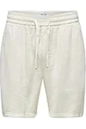 Only & Sons ONSTEL Linen Latham 0257 shorts, , XL