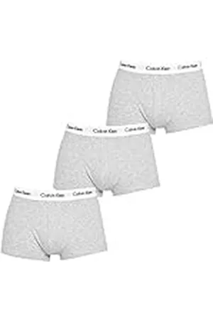 Calvin Klein Herr Boxershorts 3-pack låga stammar – bomullsstretch, , L
