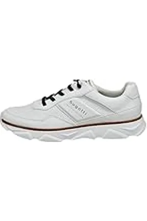 Bugatti Herr Sportiga sneakers med memory foam, elastiska snören, , 46 EU