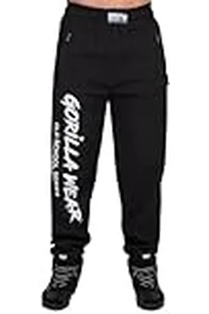 Gorilla Wear Augustine Old School Pants – grön – bodybuilding och fitness kläder män