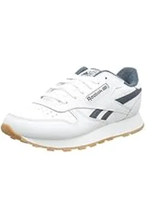 Reebok Unisex barn klassiska lädersneakers, Ftwr vita ringar blå F23 Lee 7, 38 EU