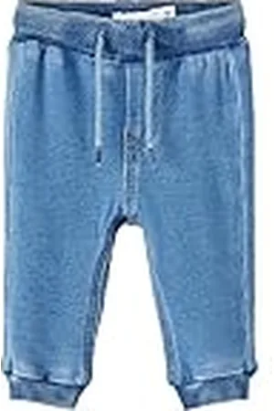 NAME IT Unisex baby NBNROME Shaped R SWE Jeans 3773-BO NOOS jeansbyxor, medium blå denim, 56, , 56 cm