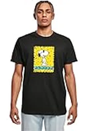 Merchcode Peanuts T-shirt för män – Player T-shirt rund hals, normal passform, bomull 100 percent, XXL, , XXL