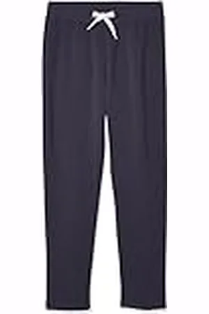 Southpole Herr öppen botten fleece joggingträningsbyxor, Marinblå öppen, XL
