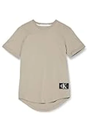 Calvin Klein Jeans herr S/S stickade toppar, , XL