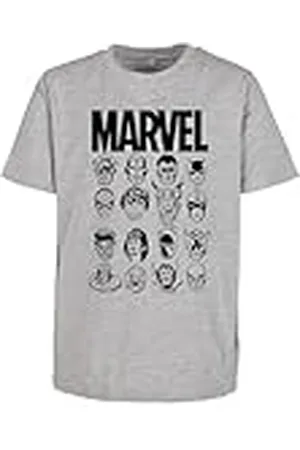 Mister Tee Barn-t-shirt, Marvel Crew Kids t-shirt, t-shirt med framtryck för pojkar, bomull, storlekar 110–164, , 158