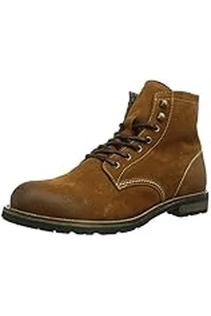 SELECTED Sel Stone Warm Suede I halvskaft stövlar för män, - 44 EU