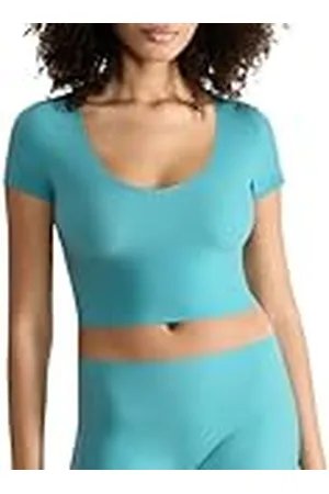 Sloggi Zero Feel 2.0 crop top Quiet Turquoise, , S