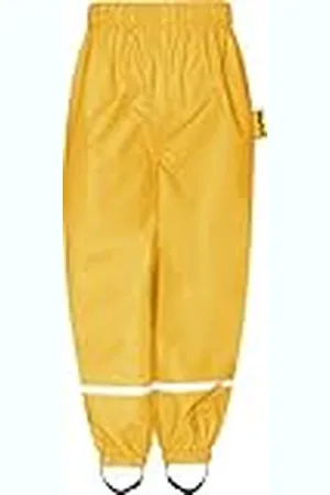Playshoes Unisex barn regnbyxor, Gul byxa, 92