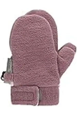 Sterntaler Baby unisex barn vantar melange handske – baby vantar vinter, baby handskar – fodrade med bomullsfleece – grön, , 2