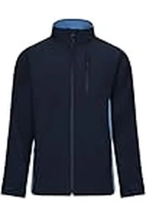 Velilla 106004, tvåfärgad mjuk skaljacka, marinblå och himmelsblå, storlek XL, , XL