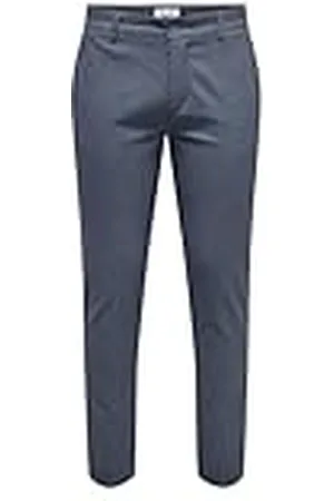 Only & Sons ONSMARK PETE Slim Dobby 0058 byxa NOOS, , 27W / 32L